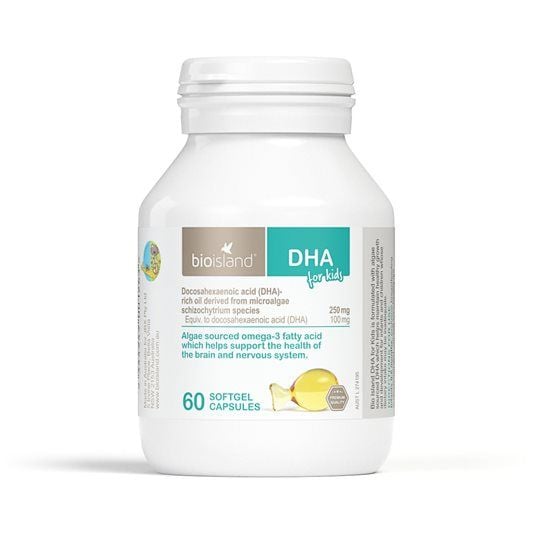 Viên uống bổ sung DHA BioIsland Úc cho bé (60 Viên)